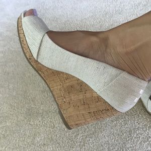 TOMS Stella Wedge - Natural 6.5 size